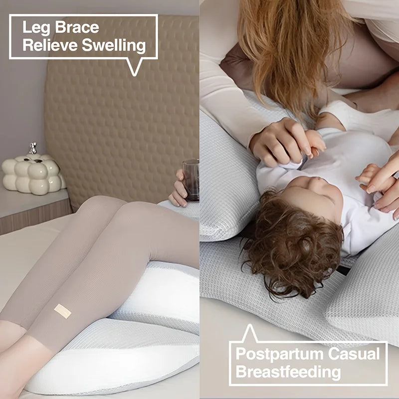 U-Shape Maternity Pillow Full Body Support for Pregnant Women