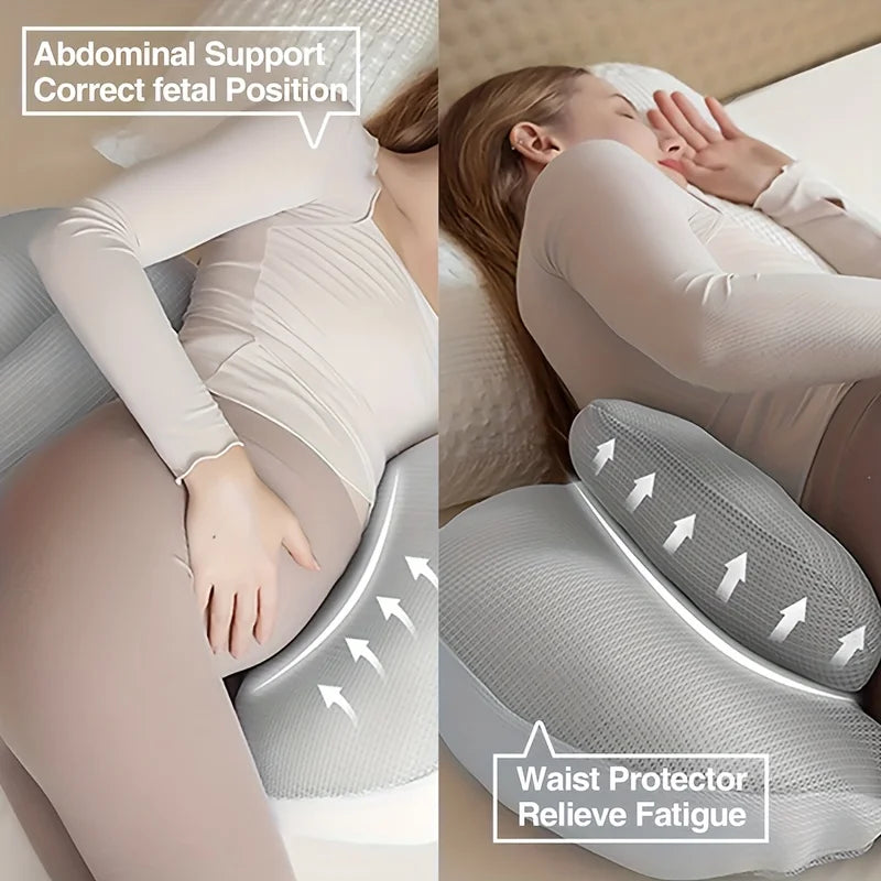 U-Shape Maternity Pillow Full Body Support for Pregnant Women