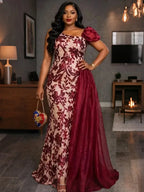 Women's African Traditional Kaftan Dashiki Maxi Dress