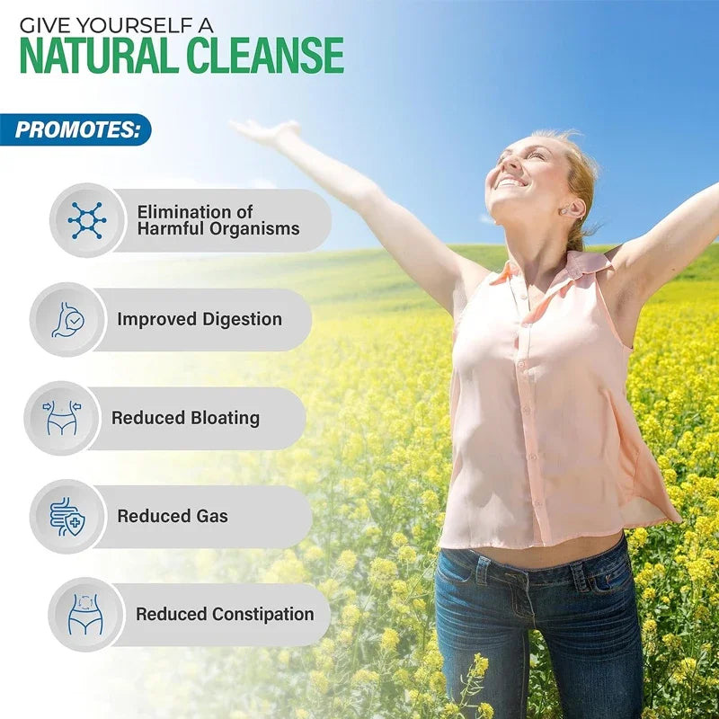 Intestinal Cleanse Herbal Supplement Capsules