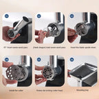 Heavy Duty Electric Meat Grinder and Sausage Stuffer