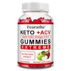 Keto Apple Cider Vinegar Metabolism Immune Dietary Supplement Gummies