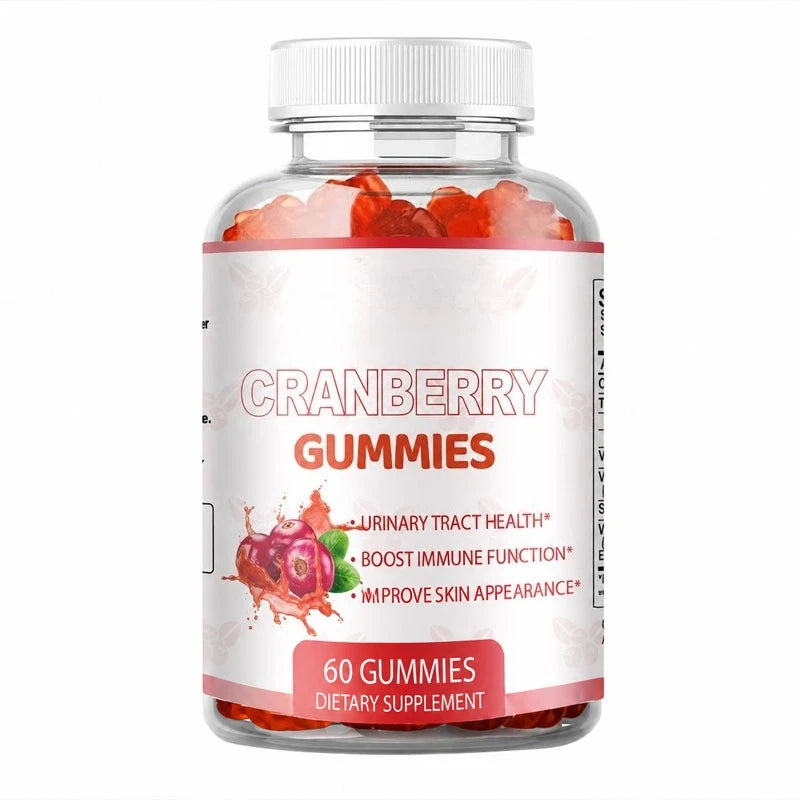 Cranberry Urinary Tract Health Support Dietary Supplement Gummies