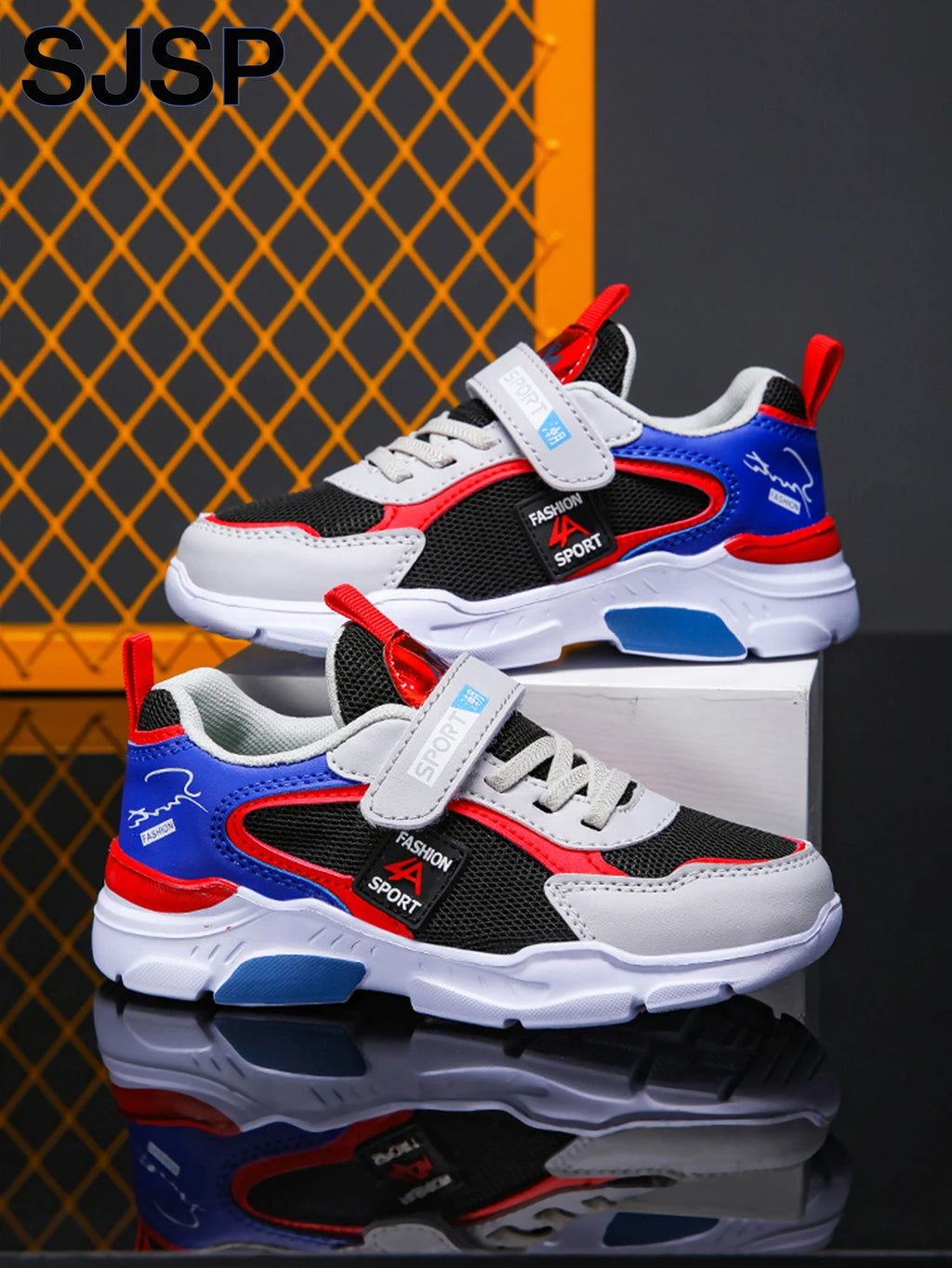 Boys' Breathable Mesh Lightweight Sneakers