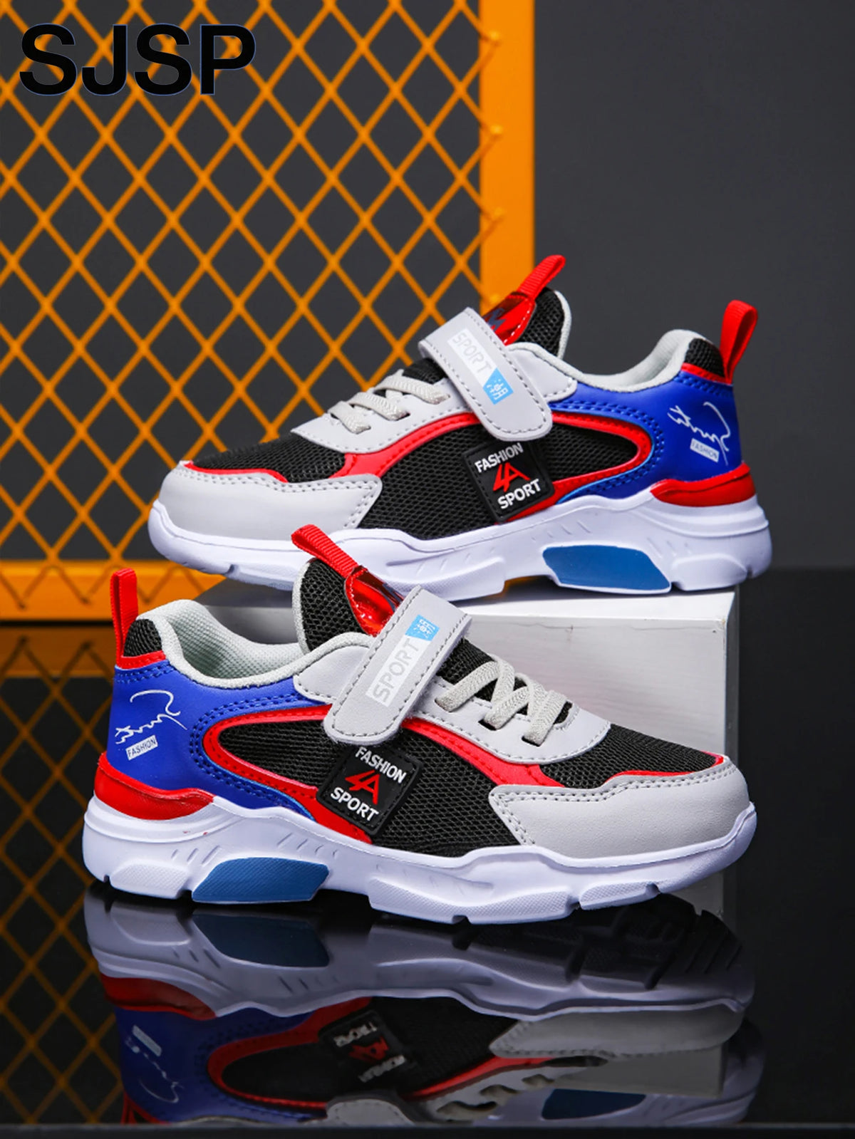 Boys' Breathable Mesh Lightweight Sneakers