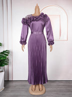 Women's Elegant Dashiki Ankara Long Maxi Dress