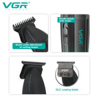 Men Professional Cordless Hair Clipper Rechargeable Trimmer Set