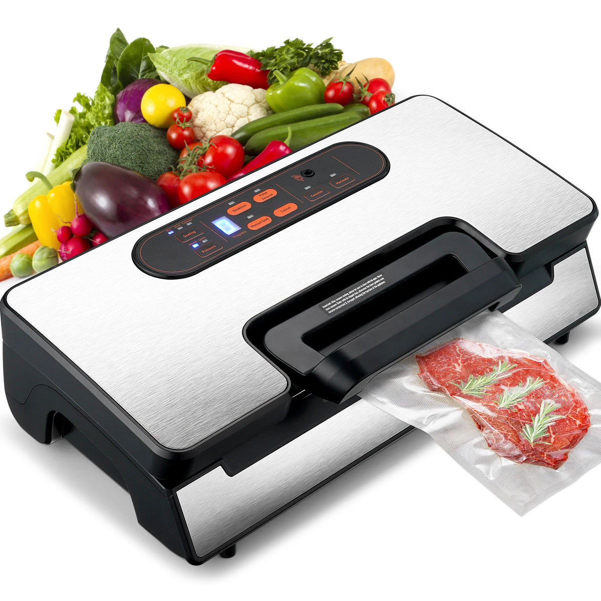 Electric Vacuum Sealer and Food Packaging Machine 130W