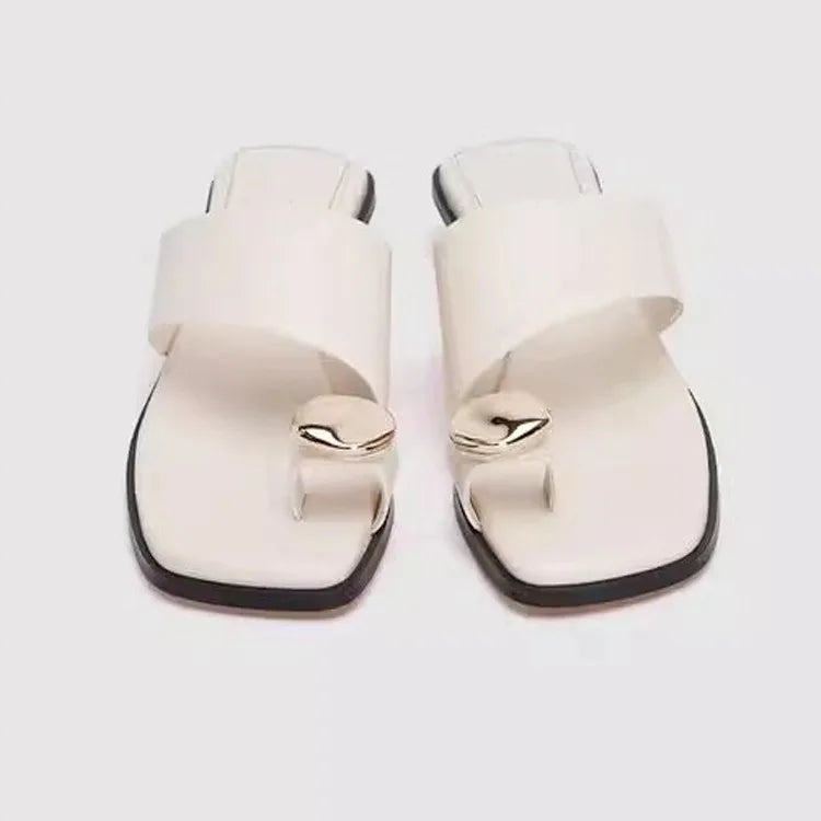Women's Open Toe Platform Beach Slide Slippers