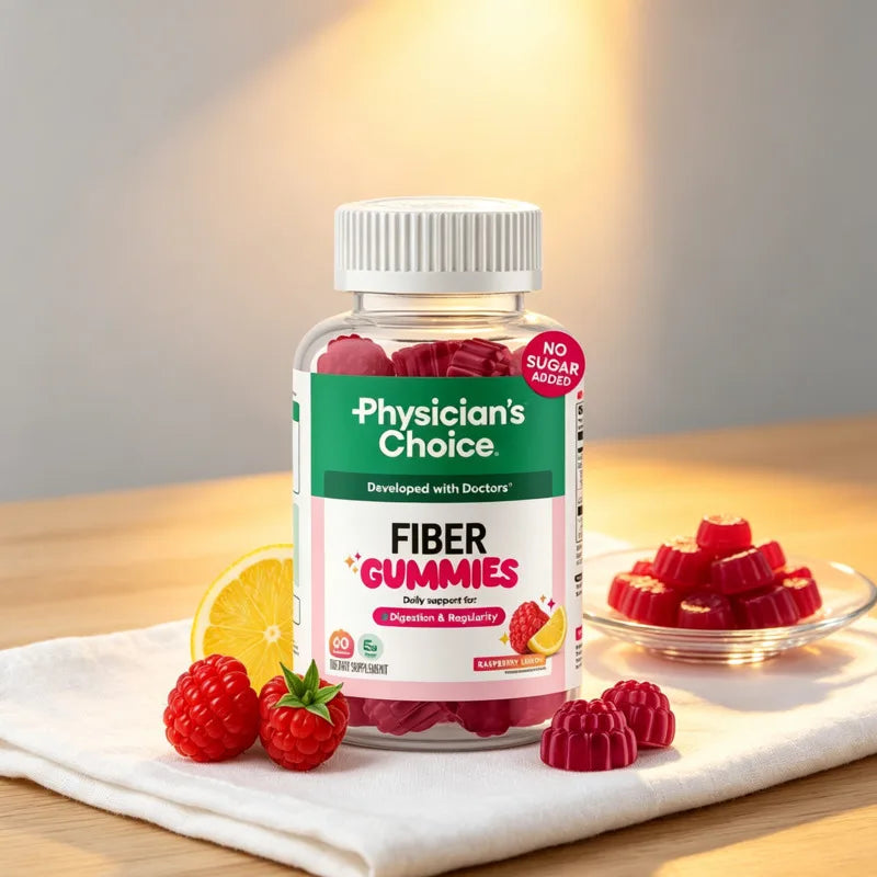 Prebiotic Fiber Digestive Health Support Dietary Supplement Gummies