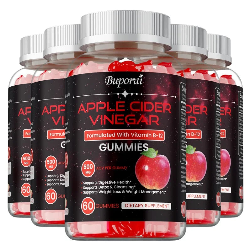Apple Cider Vinegar Weight Management Detox Dietary Supplement Gummies