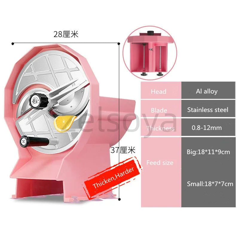 Multifunctional Manual Fruit and Vegetable Slicer