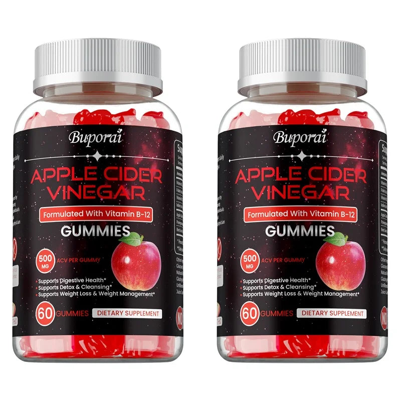 Apple Cider Vinegar Weight Management Detox Dietary Supplement Gummies