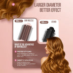 2-in-1 Hot Air Brush Hair Dryer and Styler