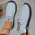 Women's Lace-Up Roman Retro Breathable Sneakers