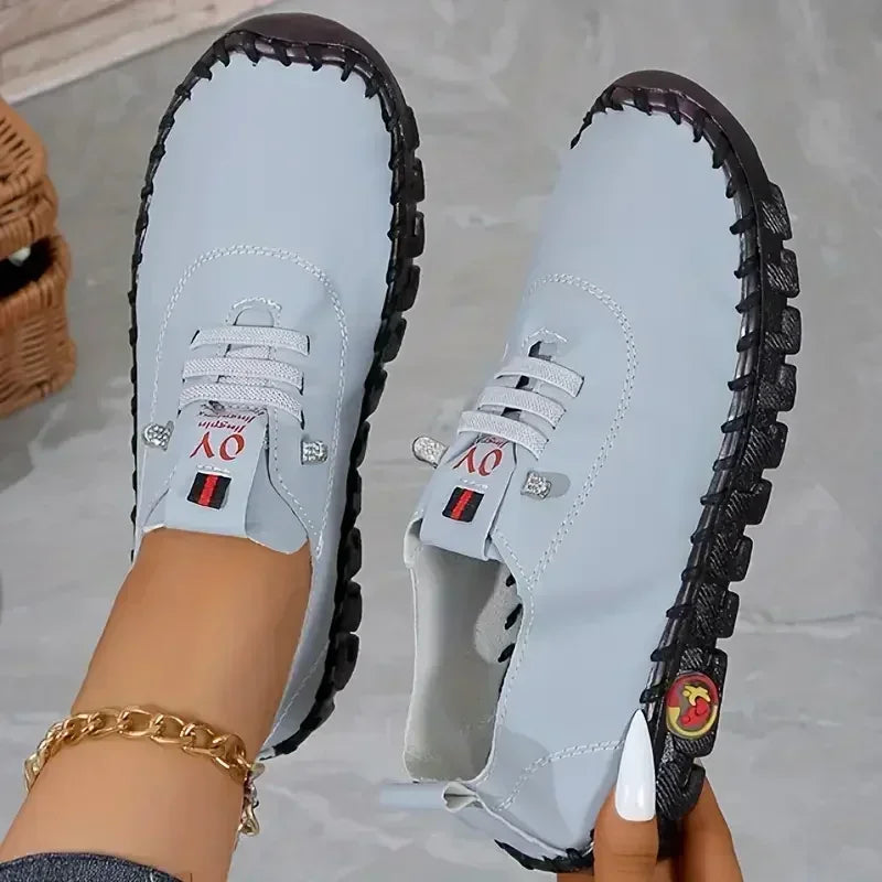 Women's Lace-Up Roman Retro Breathable Sneakers