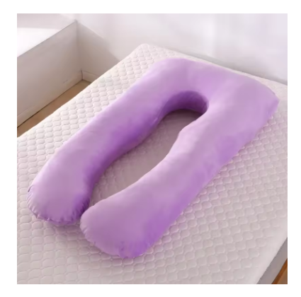 U-Shape Maternity Body Pillow Soft Fleece Pregnancy Support