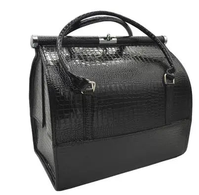 PU Leather Makeup Bag Organizer Box Cosmetic Case
