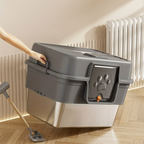 XL Stainless Steel Enclosed Cat Litter House – Anti-Splash Odor Control Litter Box