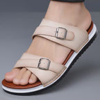 Men's Breathable Soft Sole Anti-Slip Beach Slide Slippers