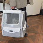 Breathable Foldable Pet Stroller Backpack Carrier for Cats Dogs