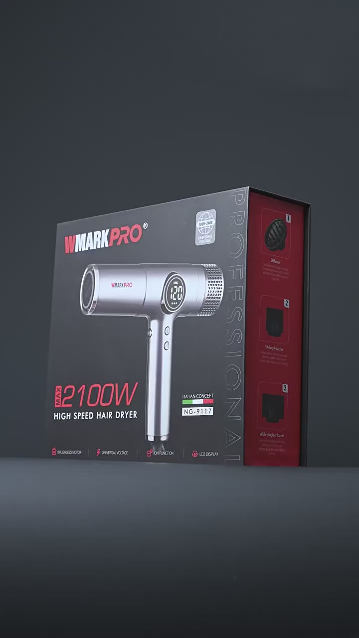 Professional Negative Ion Hair Dryer 2100W