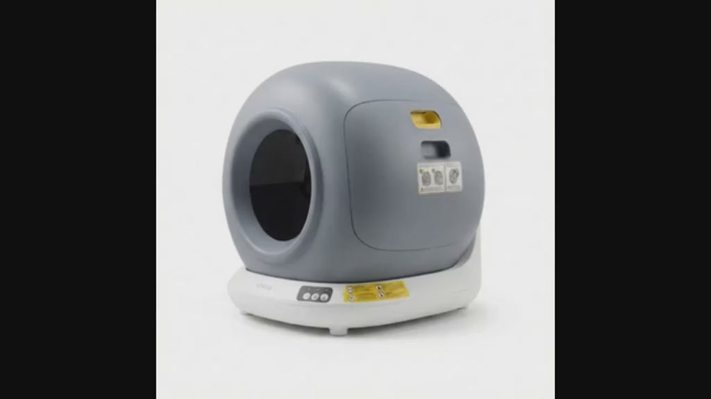 Compact Automatic Self Cleaning Cat Litter Box for Cats