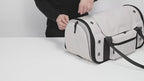 Collapsible Breathable Pet Crossbody Travel Carrier Bag for Dogs Cats