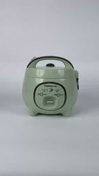 1.9-Quart Multifunctional Electric Rice Cooker with Steamer Basket