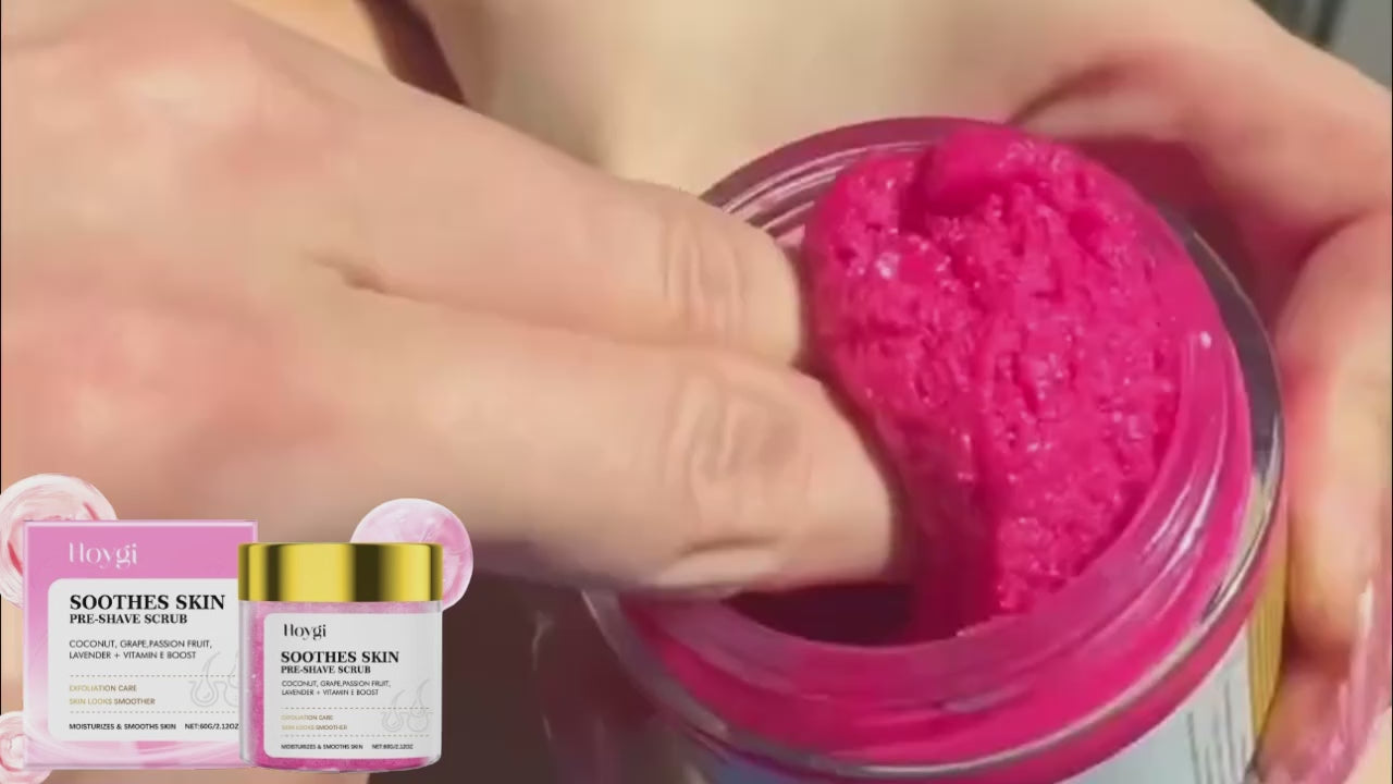Pre-Shave Exfoliating Body Scrub