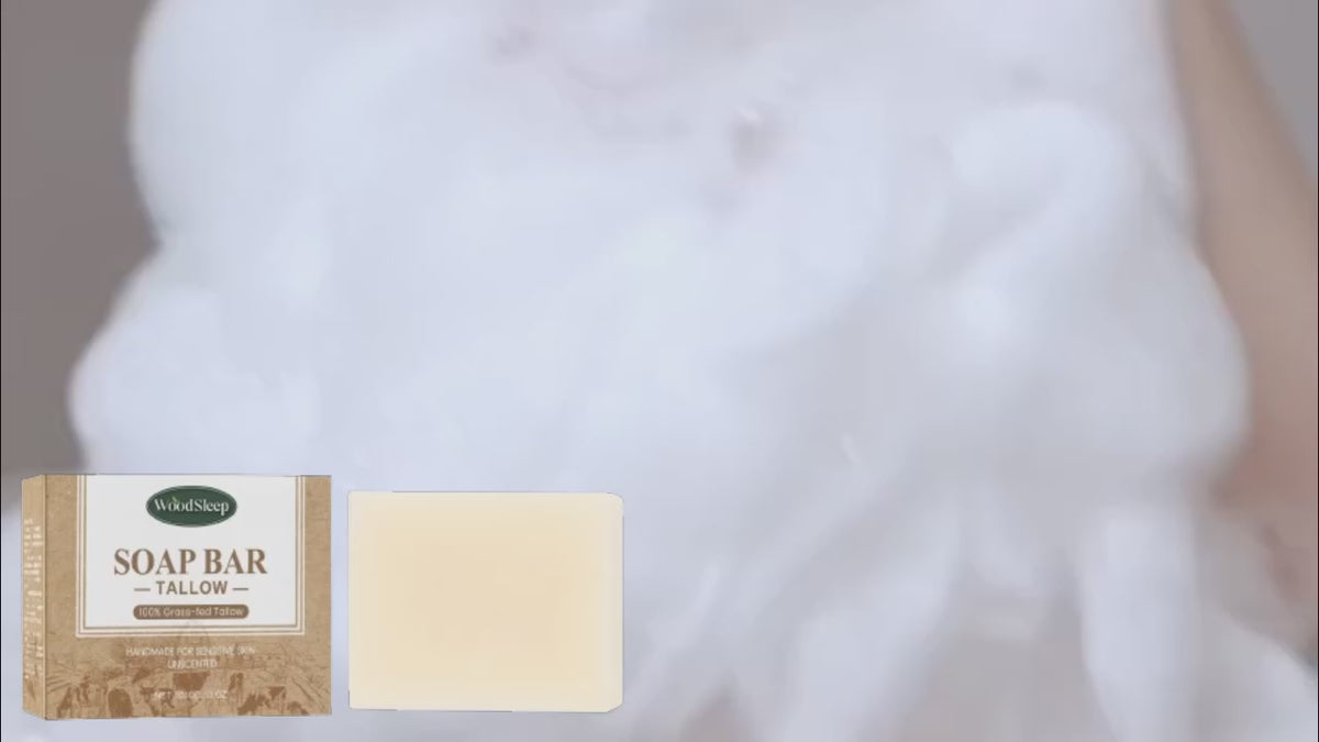 Brightening Tallow Soap Deep Clean Moisturizing Body Bar