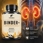 Detox Binder Supplement Zeolite Bentonite Clay Milk Thistle Liver Gut Support