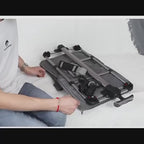 Detachable Foldable Travel Trolley Case Pet Carrier for Cats Dogs