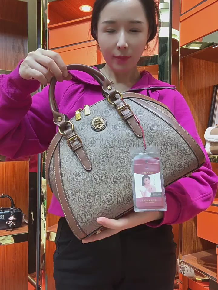 Women's Retro Large Capacity Shoulder Crossbody Bag