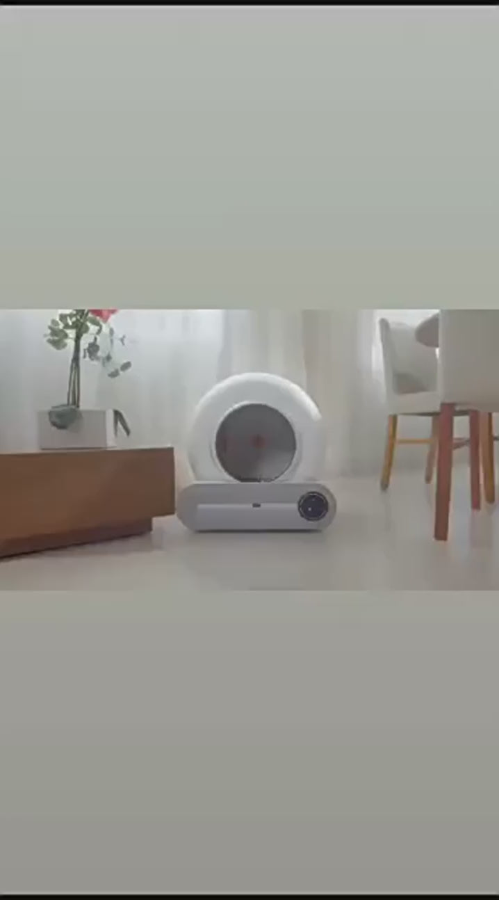 Automatic Intelligent Cat Litter Box for Cats