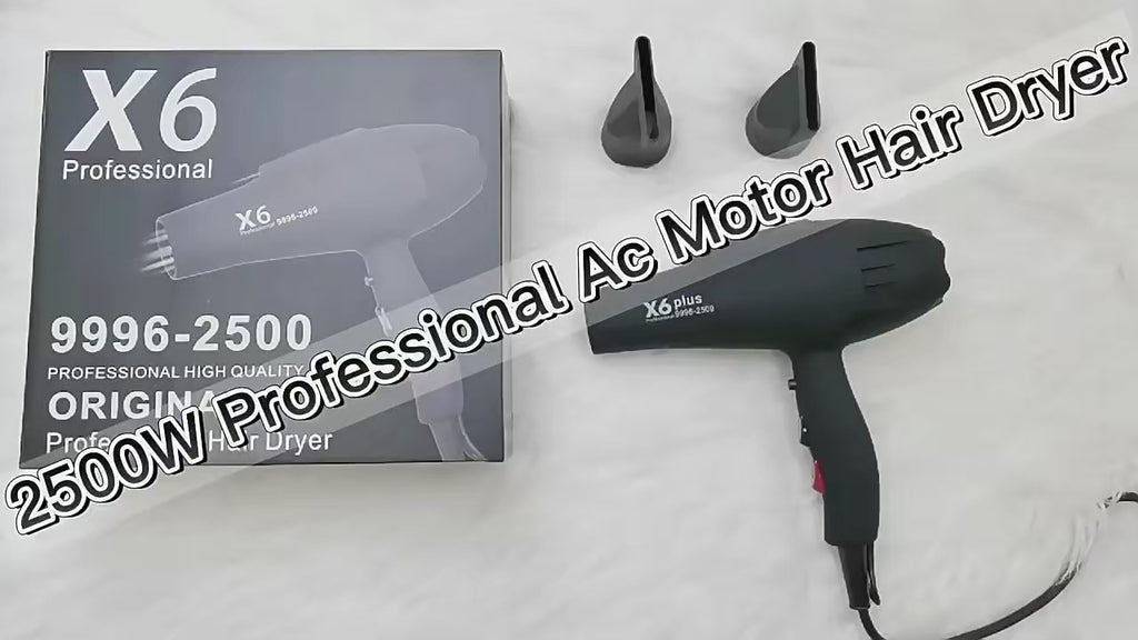 Professional Hair Dryer and Salon Blower X6 2400W