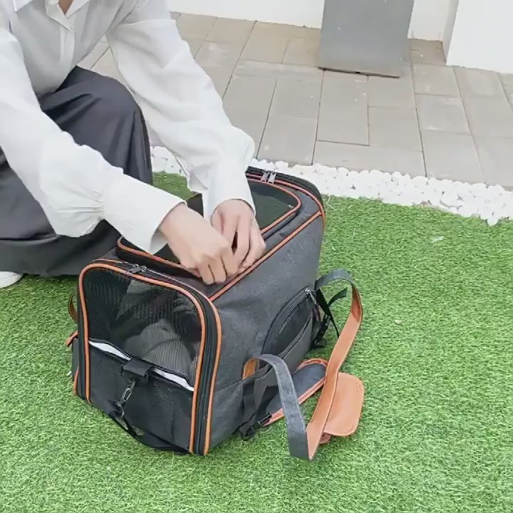 Anti-Collapse Dog Pet Carrier Bag Travel Handbag