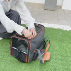 Anti-Collapse Dog Pet Carrier Bag Travel Handbag